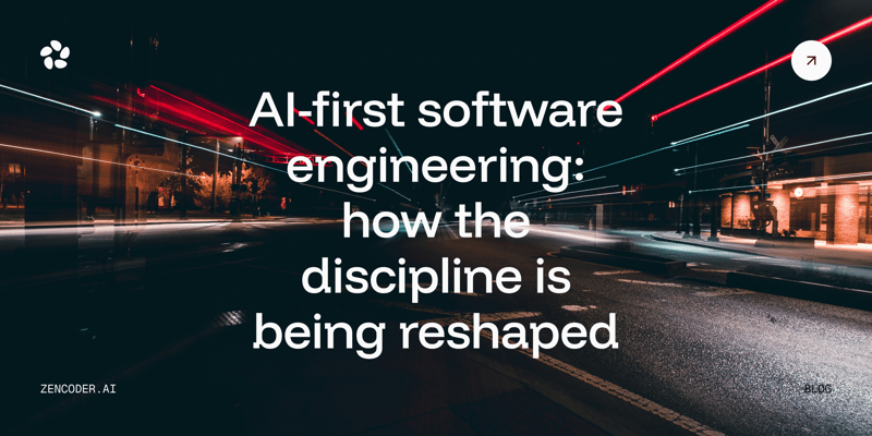 AI-first software engineering: how the discipline is being reshaped