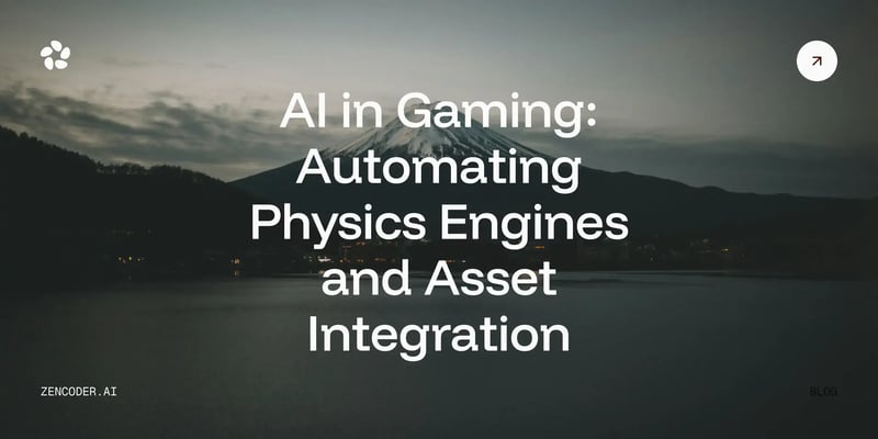 AI in Gaming: Automating Physics Engines and Asset Integration