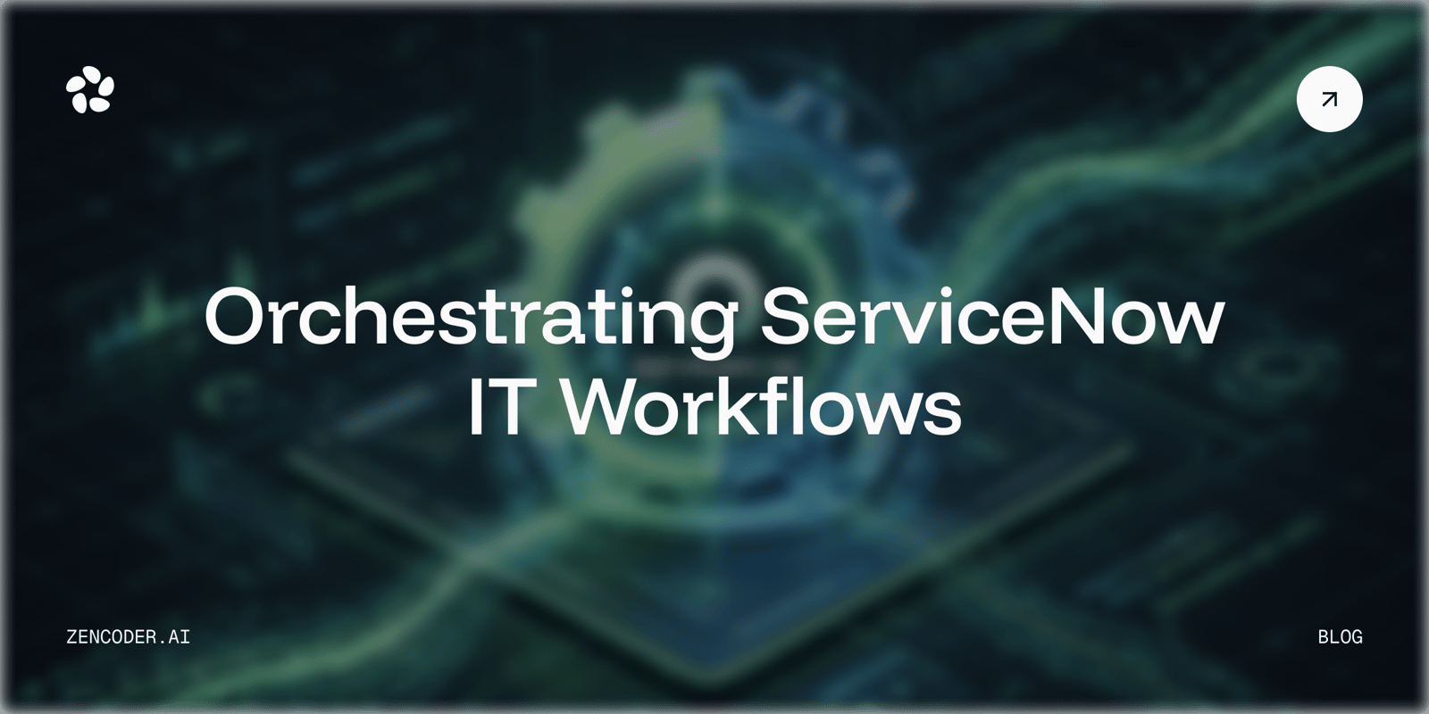 Zenflow Custom Workflows for ServiceNow development pipeline diagram