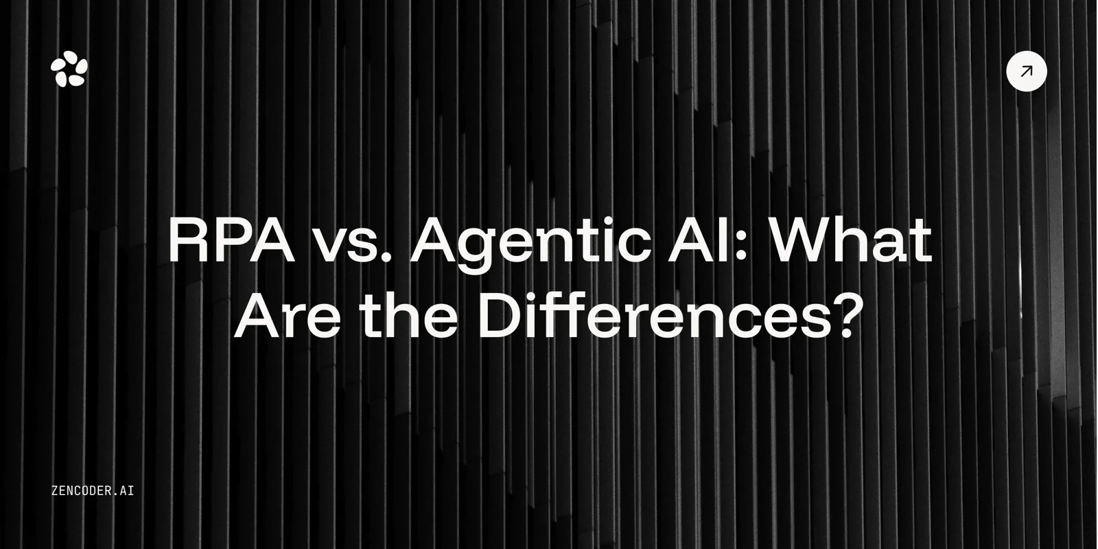RPA vs agentic AI Cover