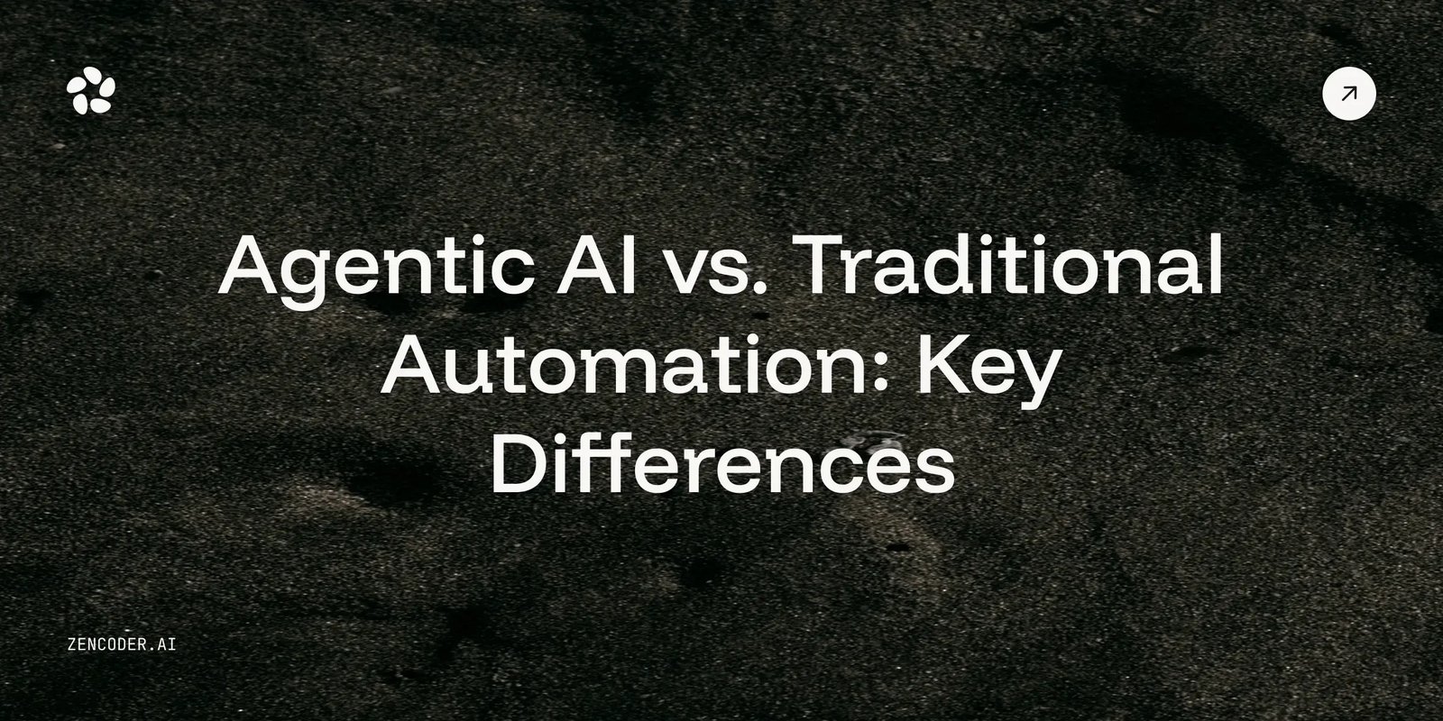 Agentic AI vs traditional AI Cover