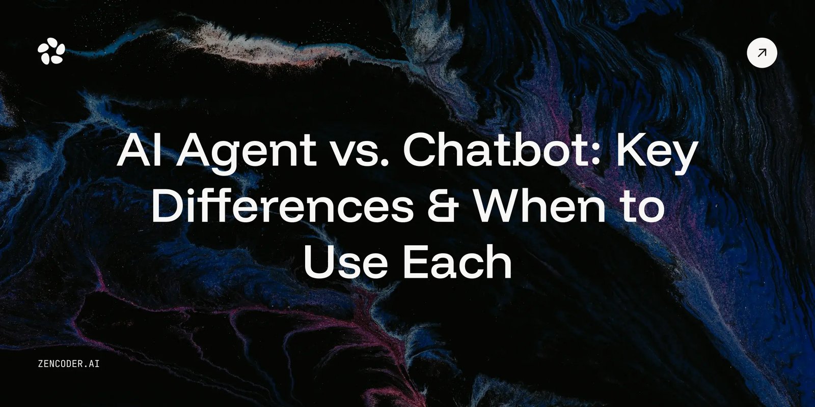AI agent vs chatbot Cover