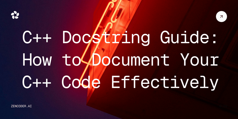 C++ Docstring Guide: How to Document Your Code Effectively