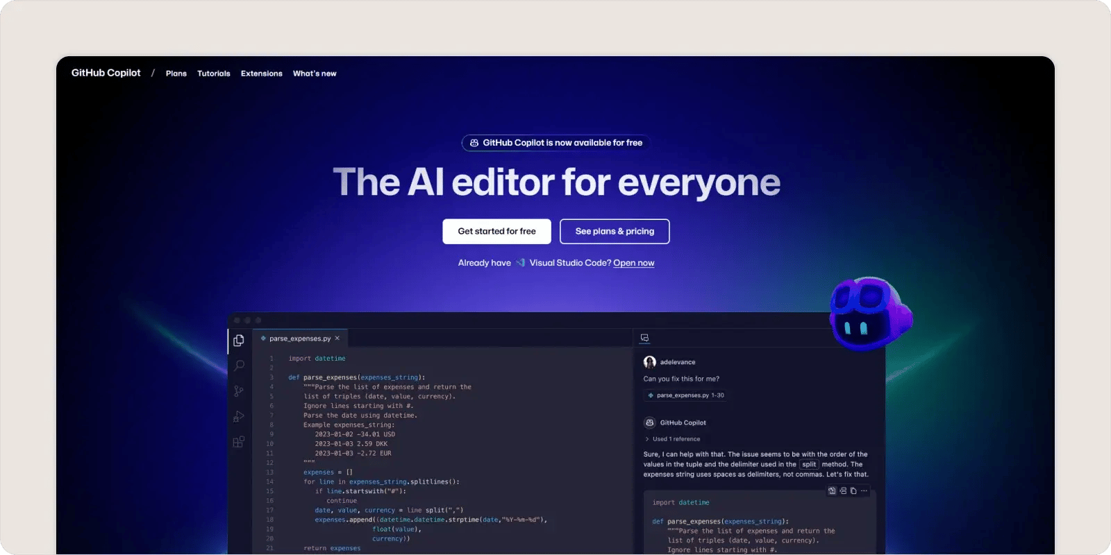 github-copilot-homepage