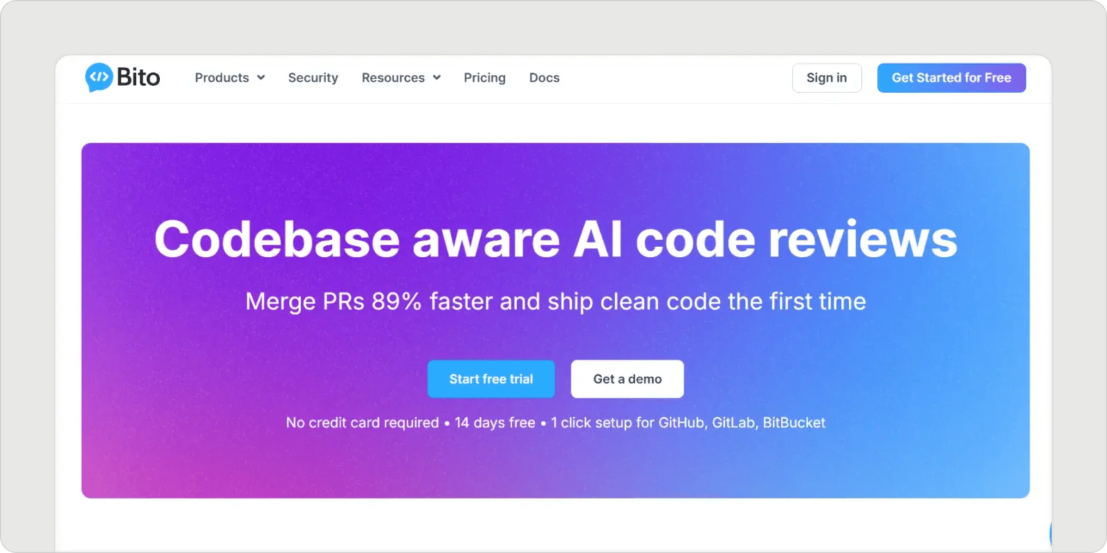 bito-code-review-homepage
