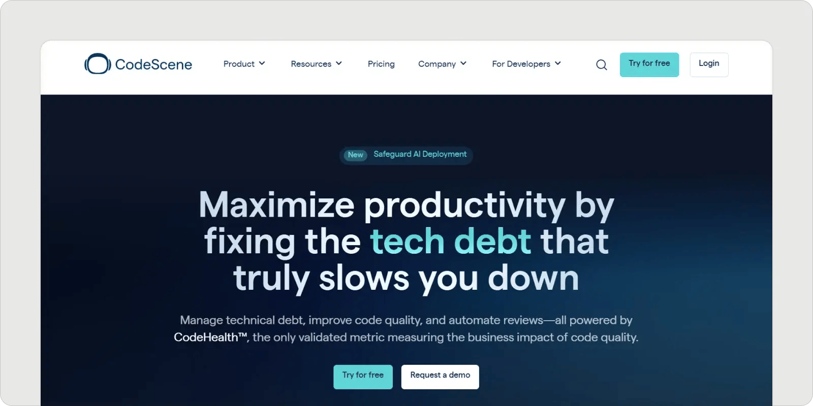 codescene-homepage