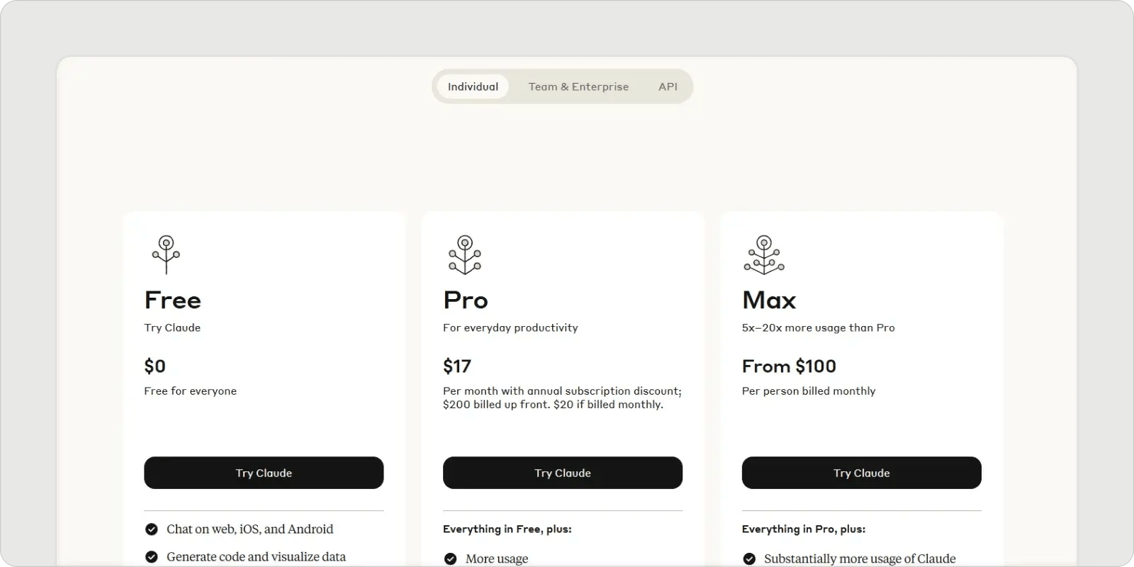 claude-pricing-for-individuals