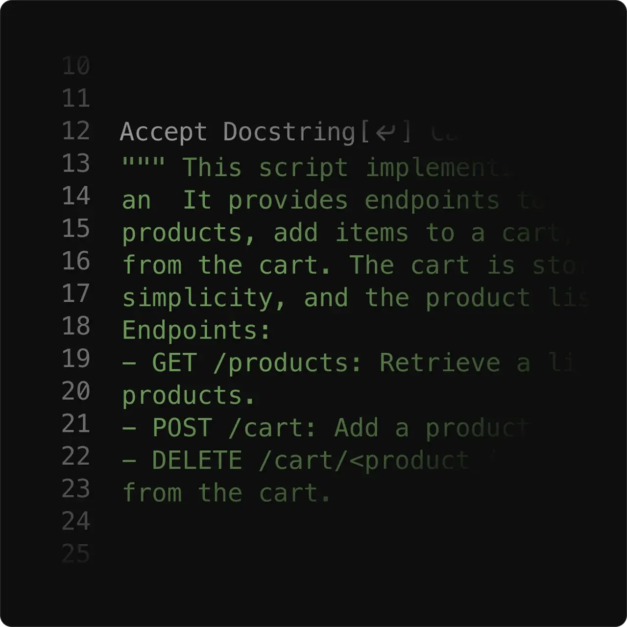 zencoder-docsgring-generation