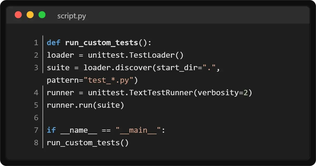 custom-test-discovery-process