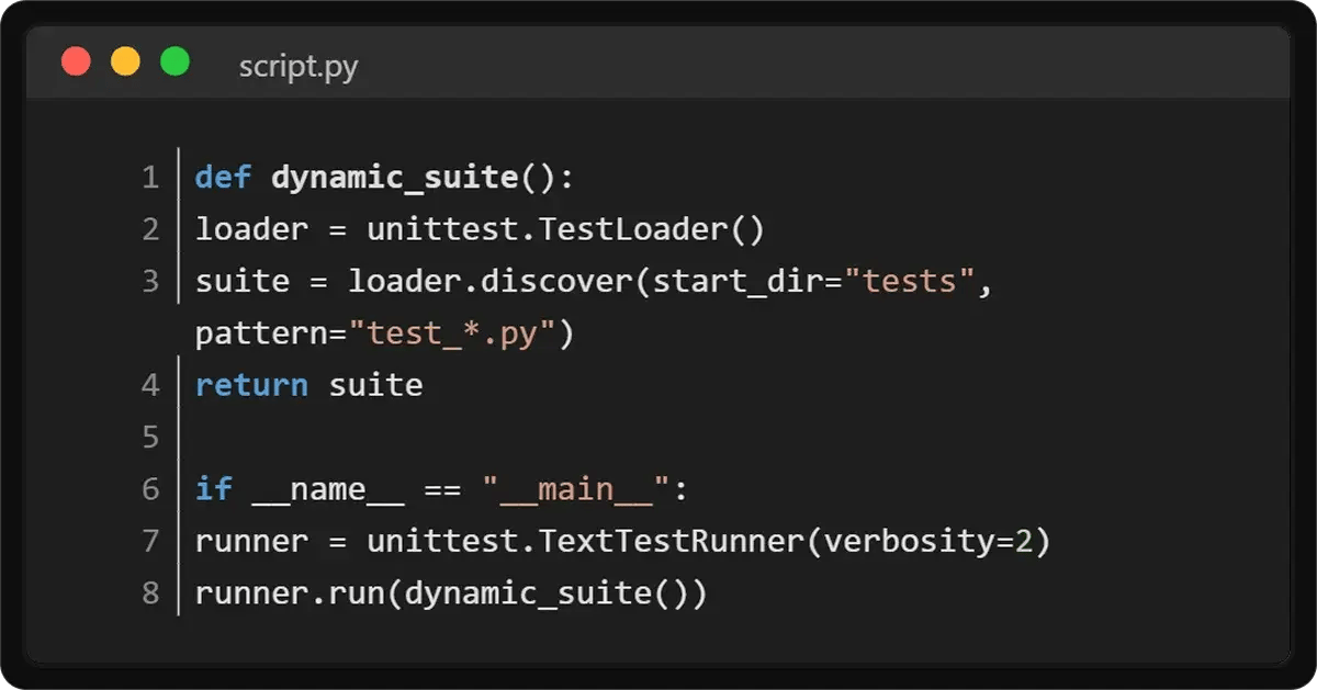 dynamic-test-suite-for-organized-tests