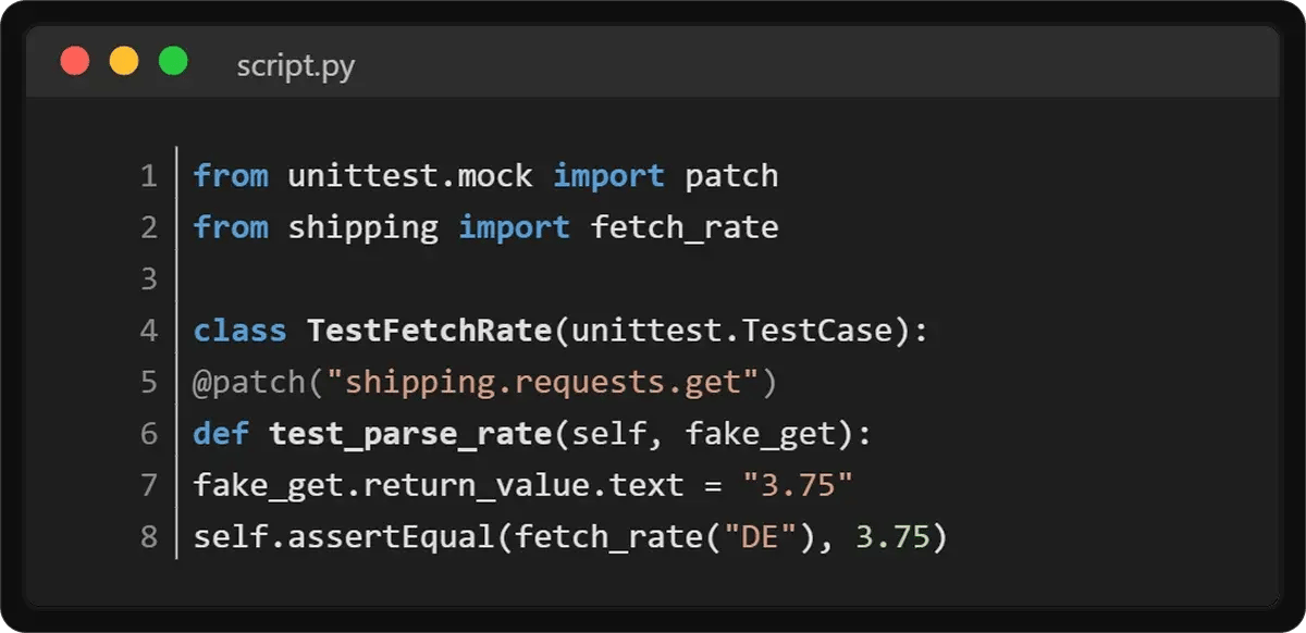 unittest-mock-example