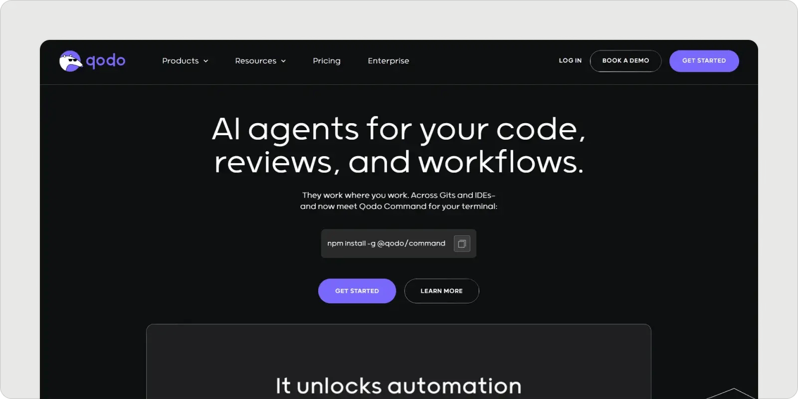 qodo-homepage