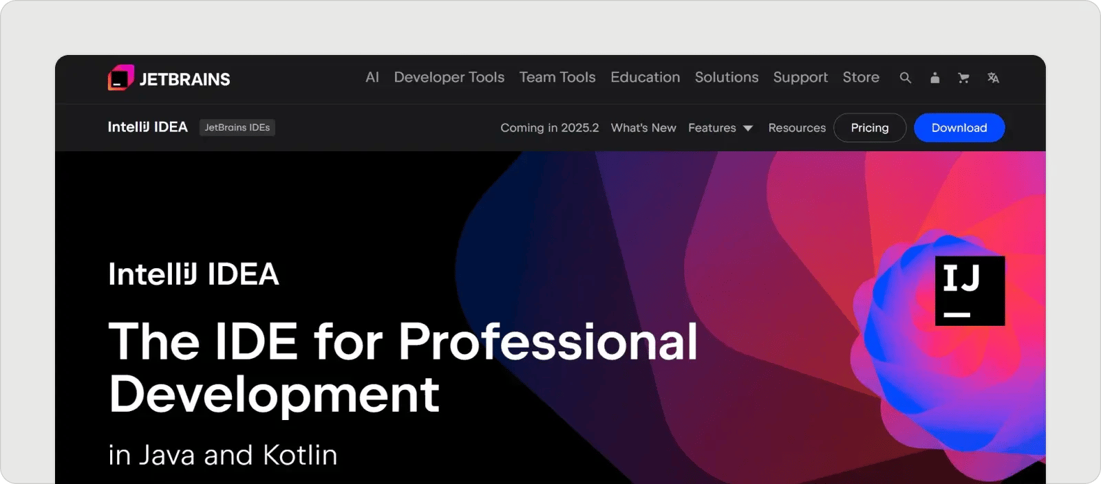 intellij-idea-homepage