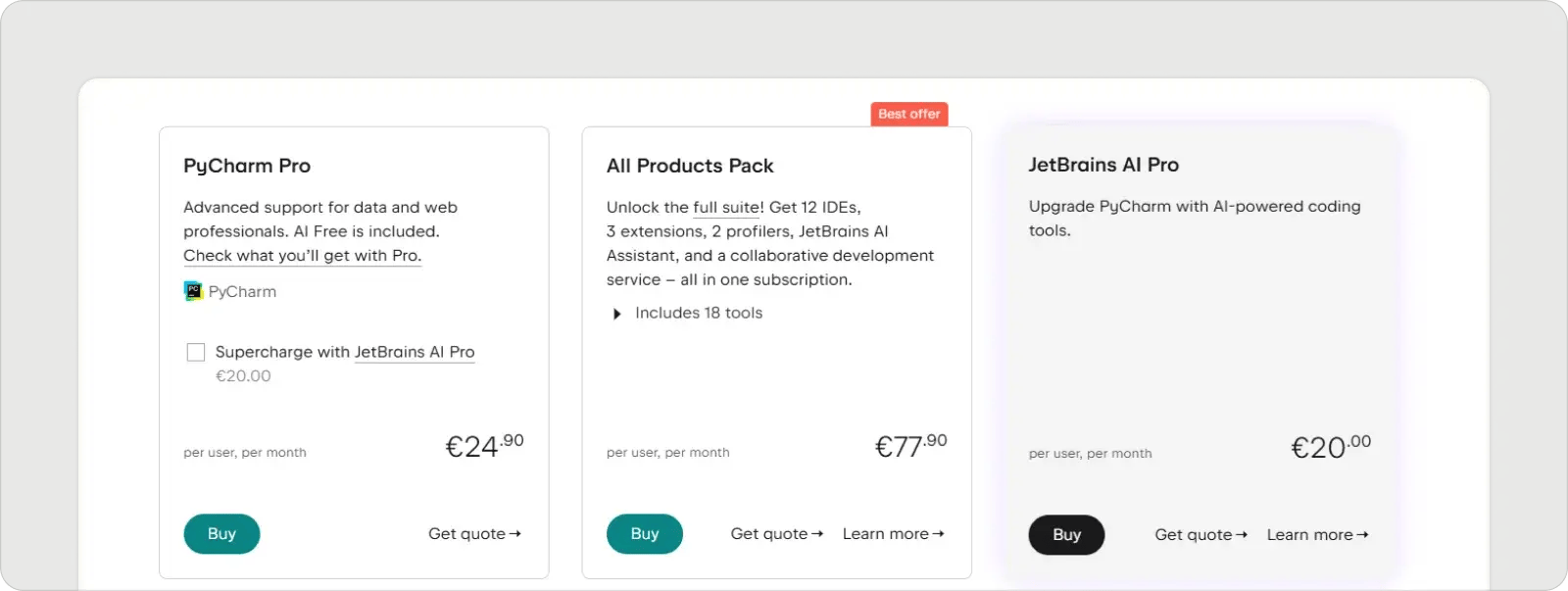 pycharm-organizations-pricing