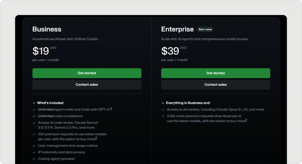 github-pricing