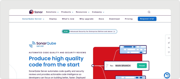 sonarqube-homepage