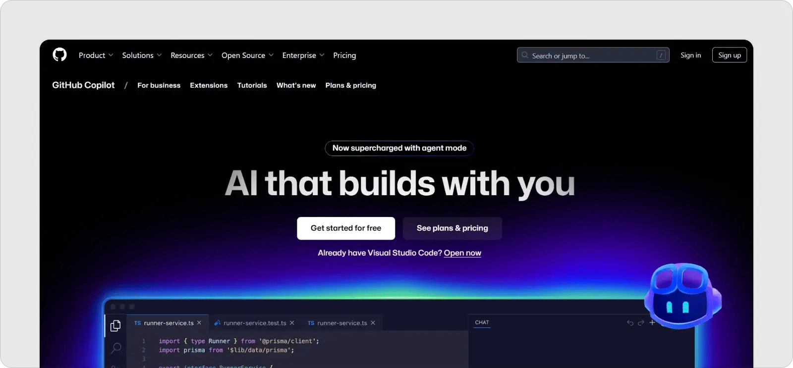 copilot-homepage