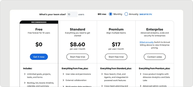 jira-pricing