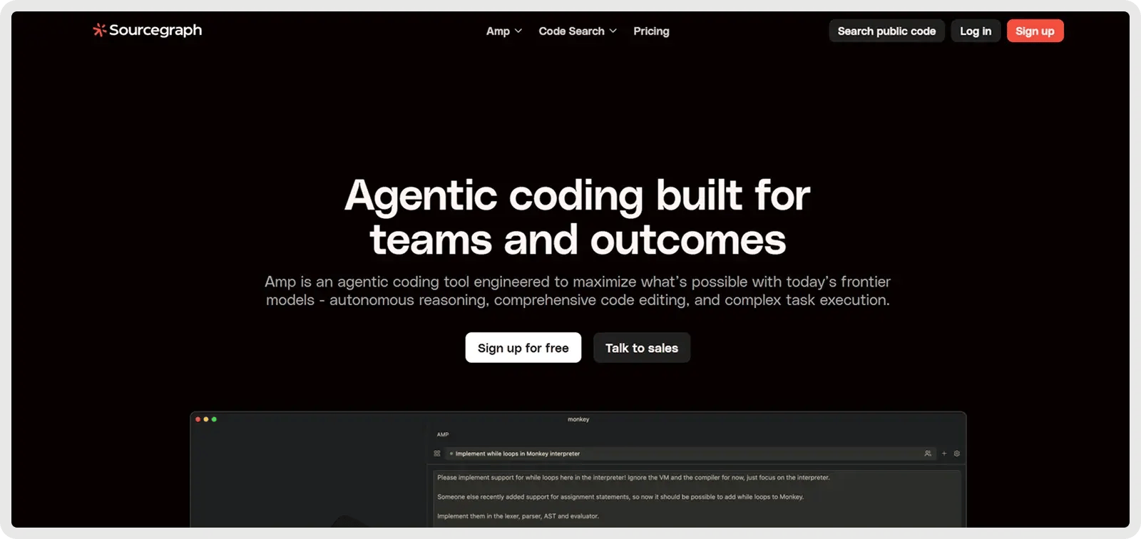 sourcegraph-homepage