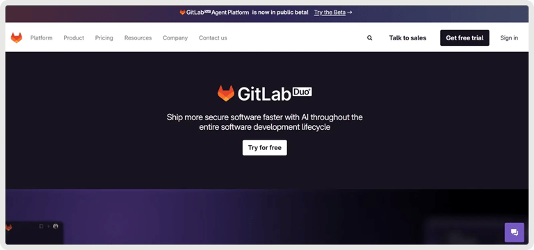 gitlab-homepage