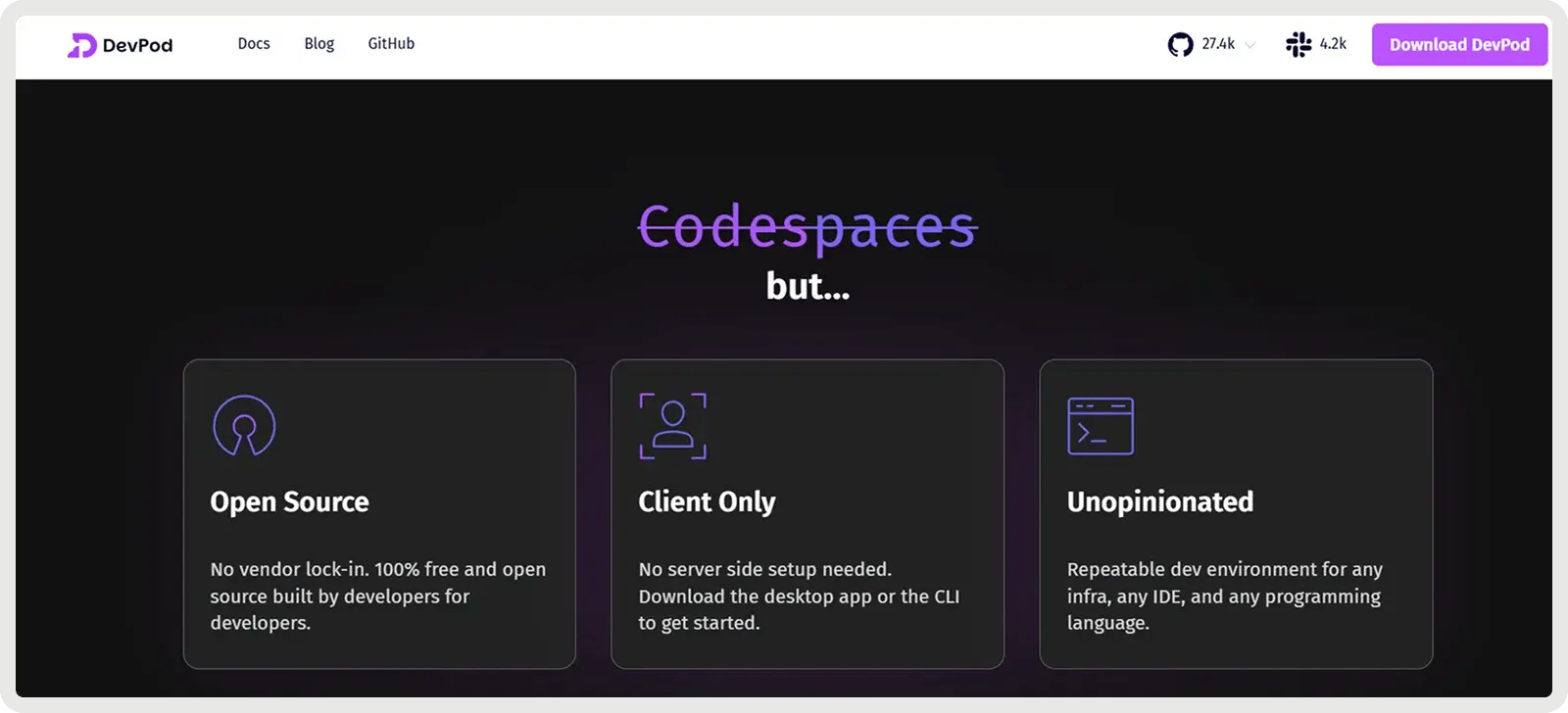devpod-homepage