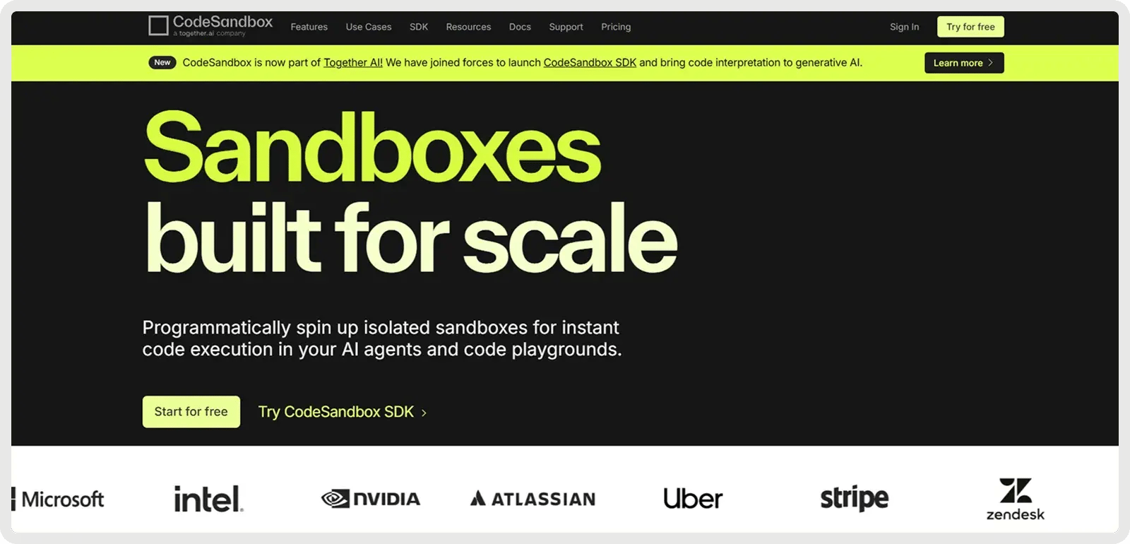 codesandbox-homepage