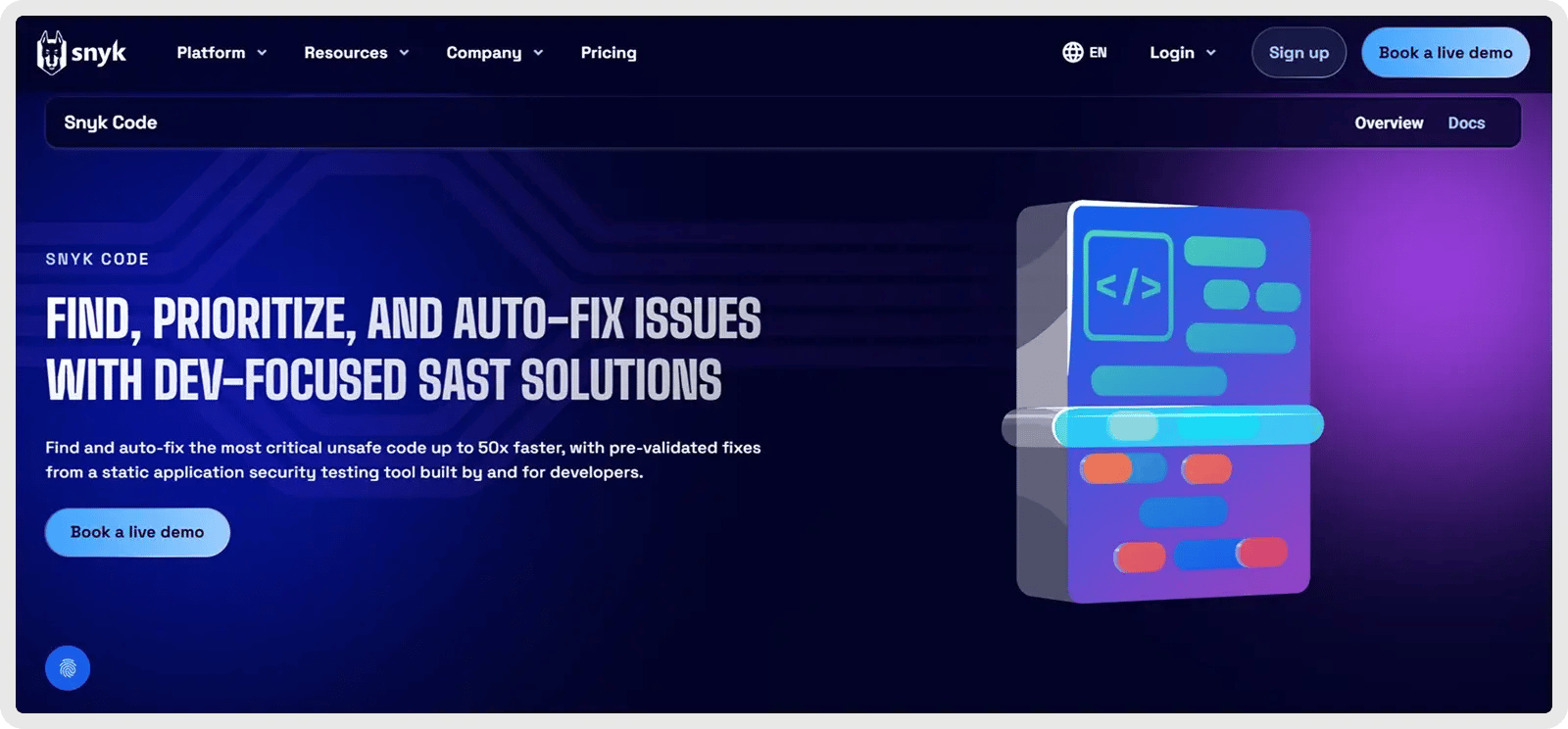 snyk-homepage