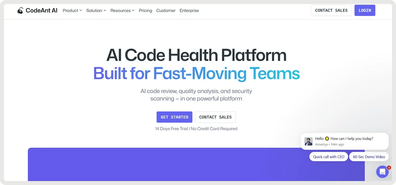 codeant-homepage