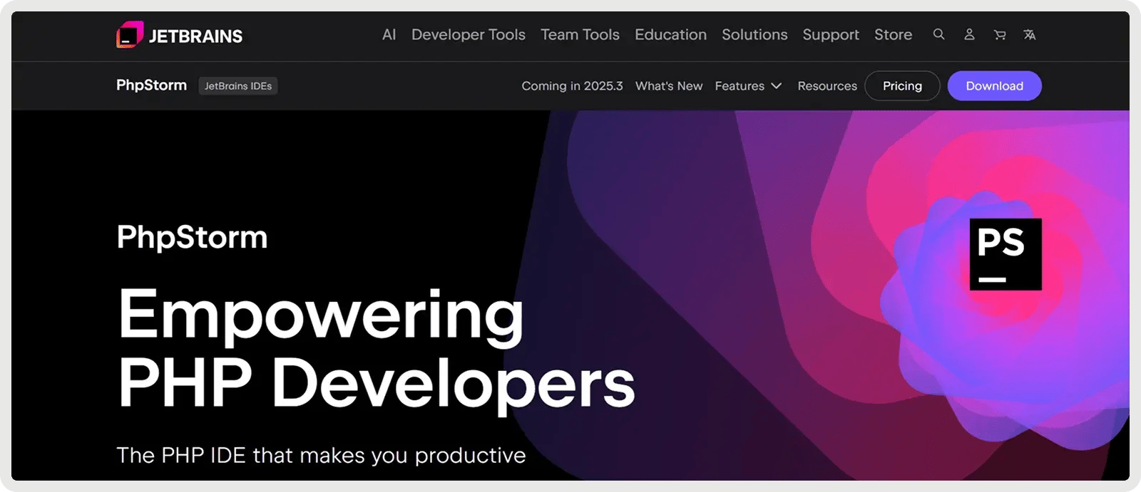 phpstorm-homepage