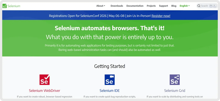 selenium-homepage