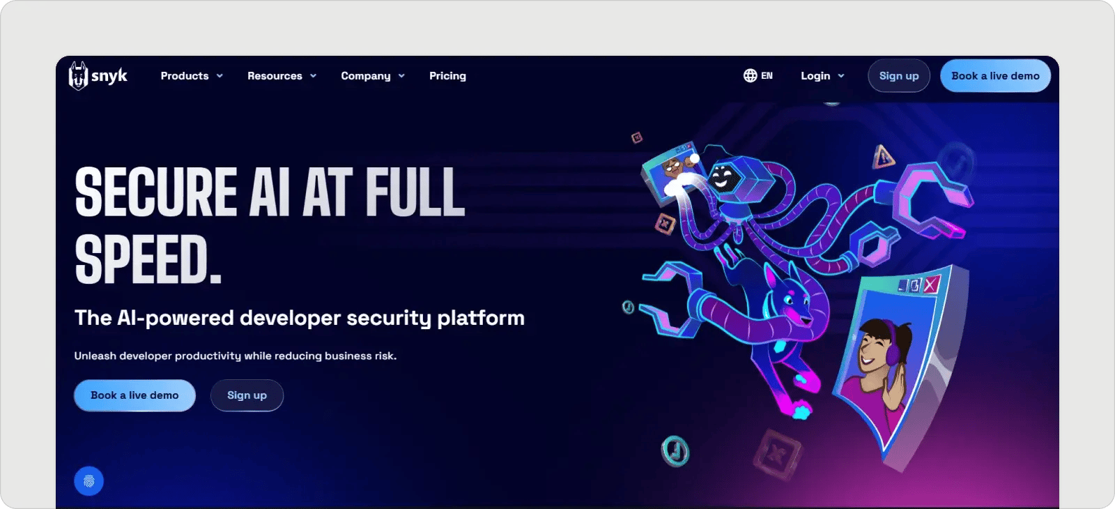 snyk-homepage