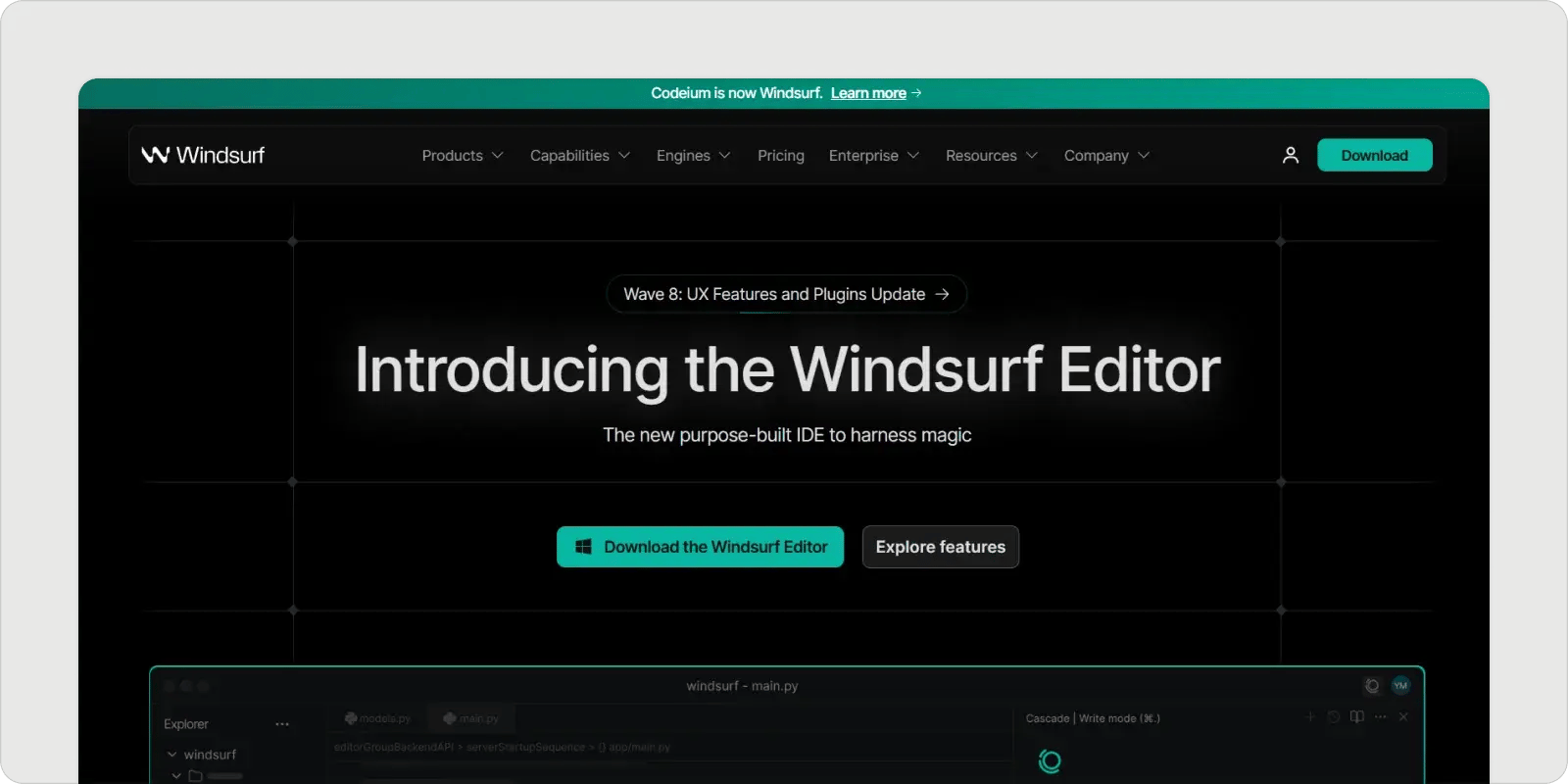 windsurf-homepage