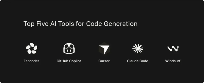 Top Five AI Tools for Code Generation