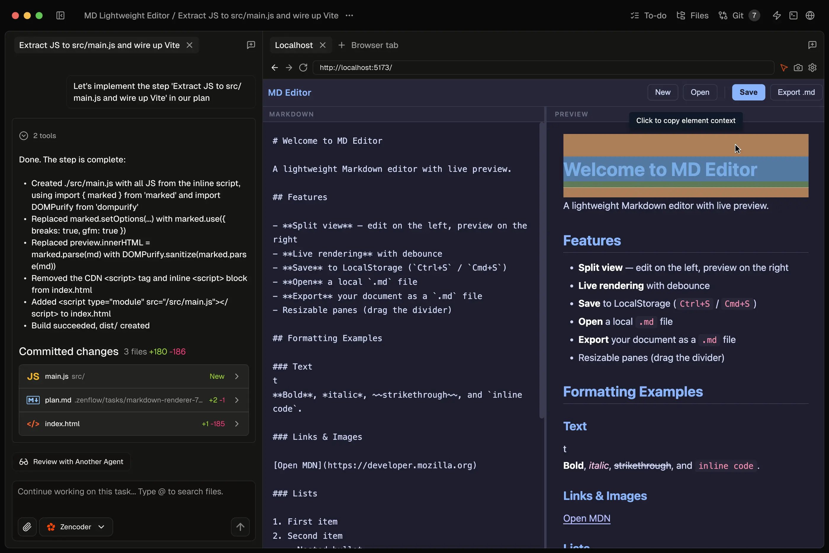 Zenflow 4.0 Step - 3