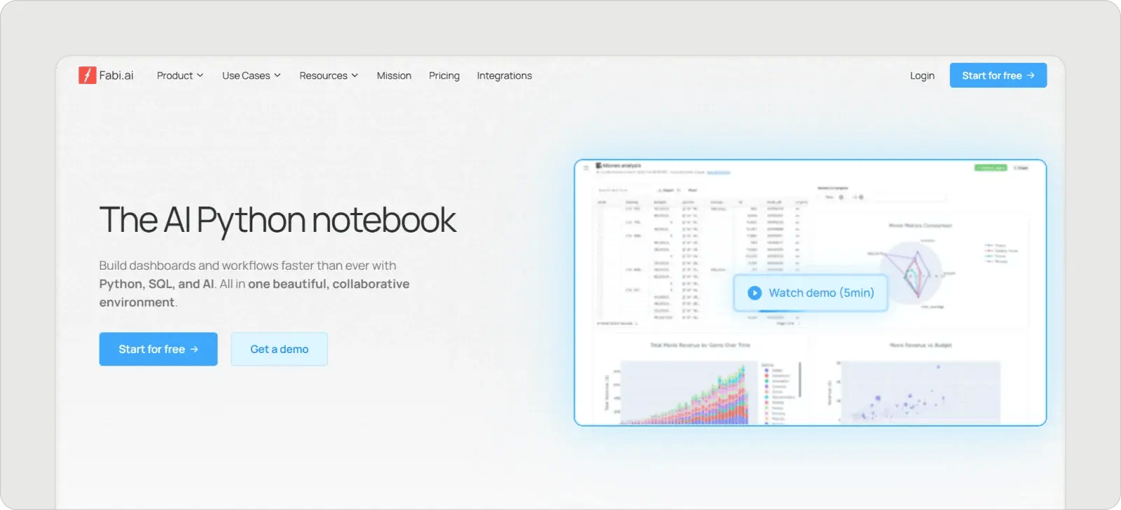 fabi.ai-homepage