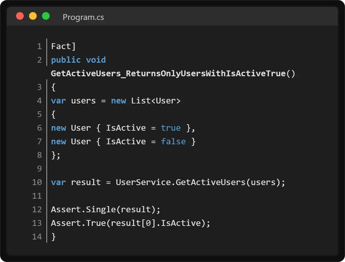 passing-test-code-example
