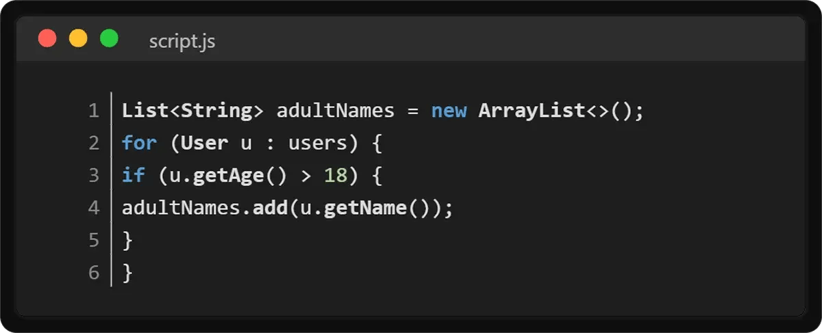 code-for-collecting-operations-example