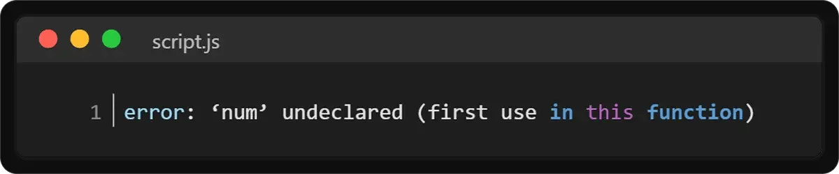 error-with-variable-num-error