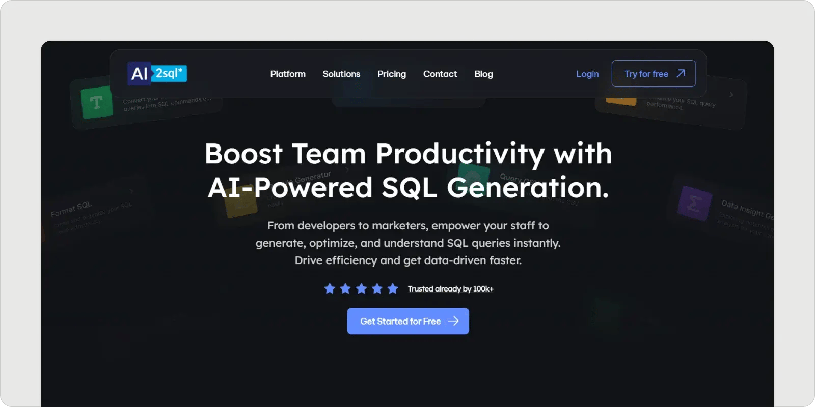ai2sql-homepage