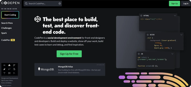 codepen-homepage