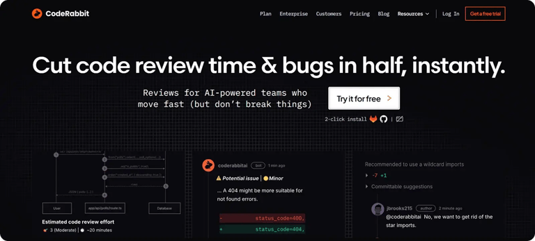 code-rabbit-homepage