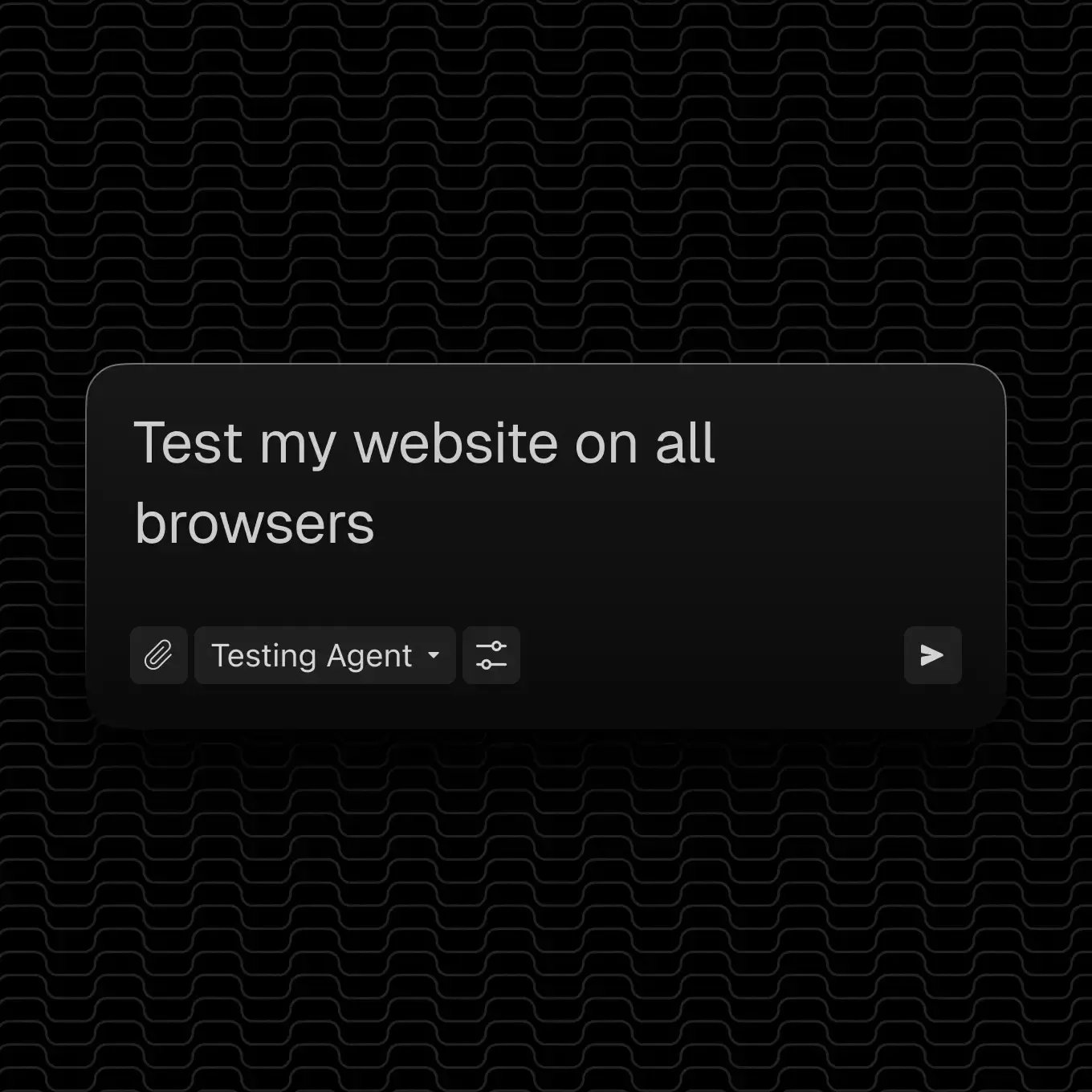 testing agent