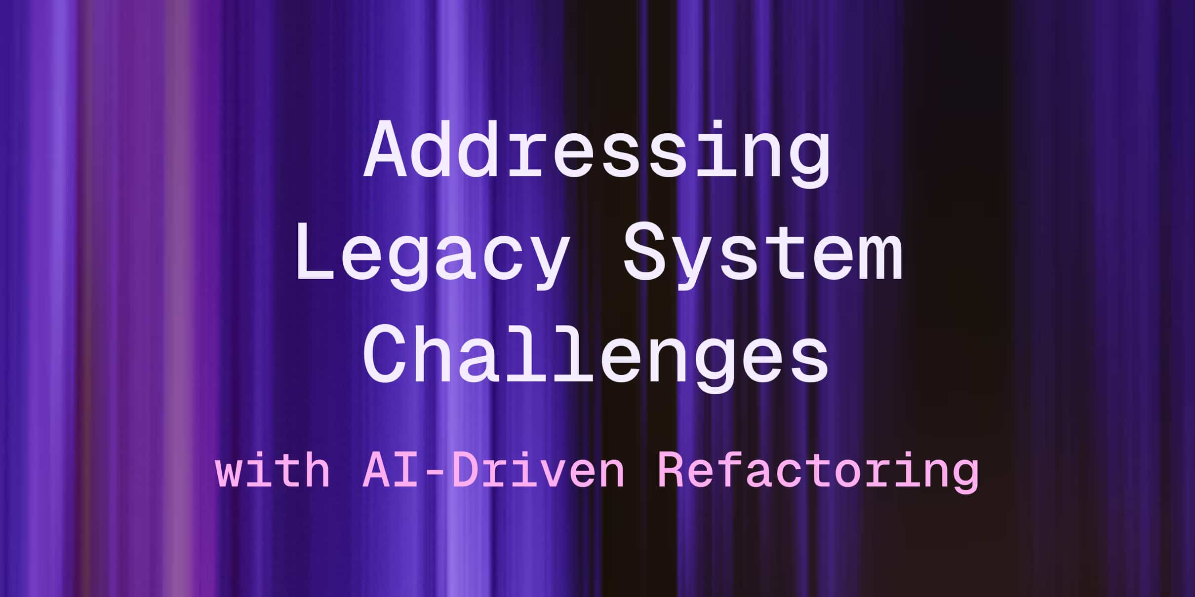 AI-Driven Refactoring for Addressing Legacy System Challenges