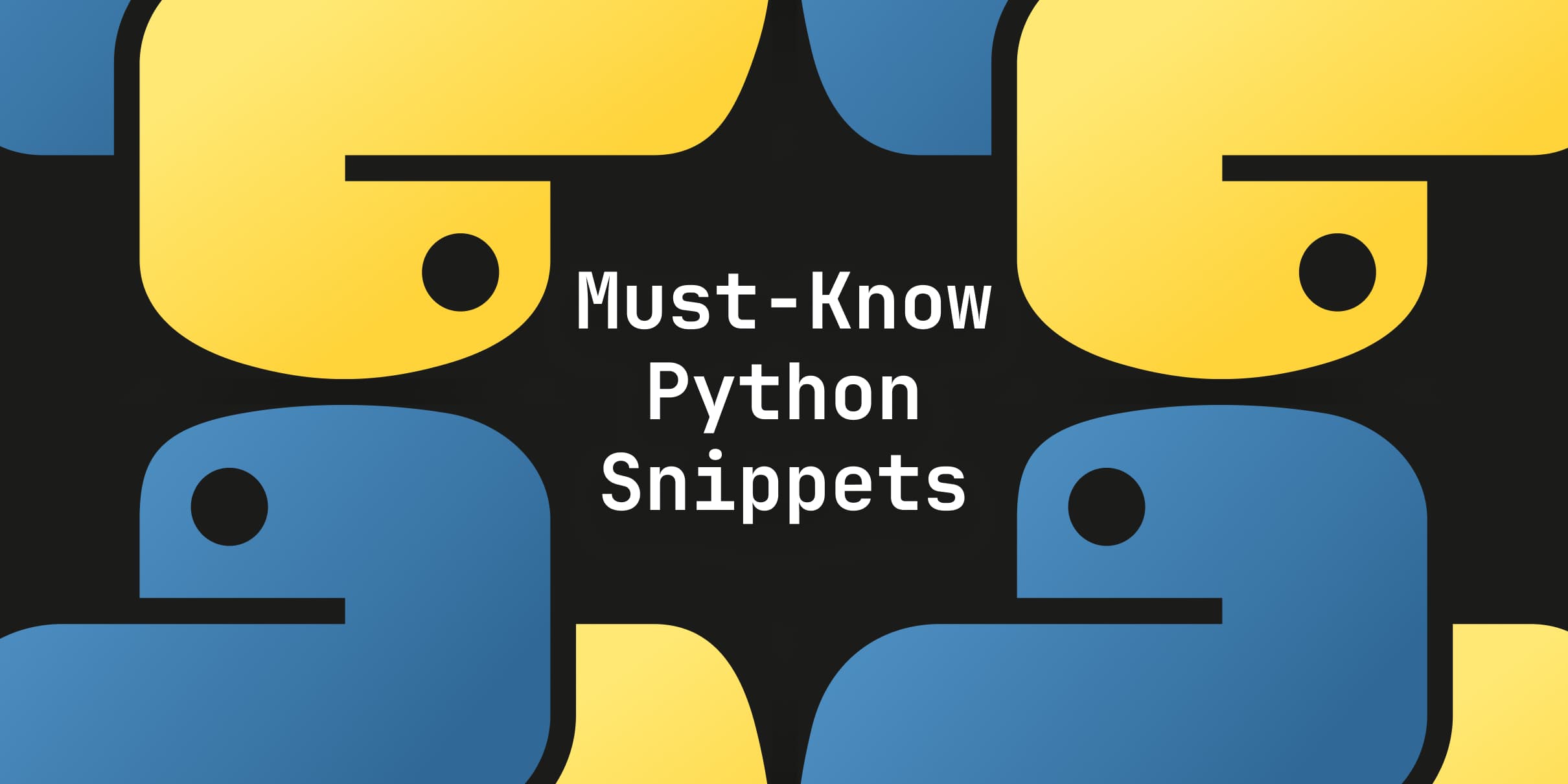 Must-Know Python Snippets for File and Directory Management