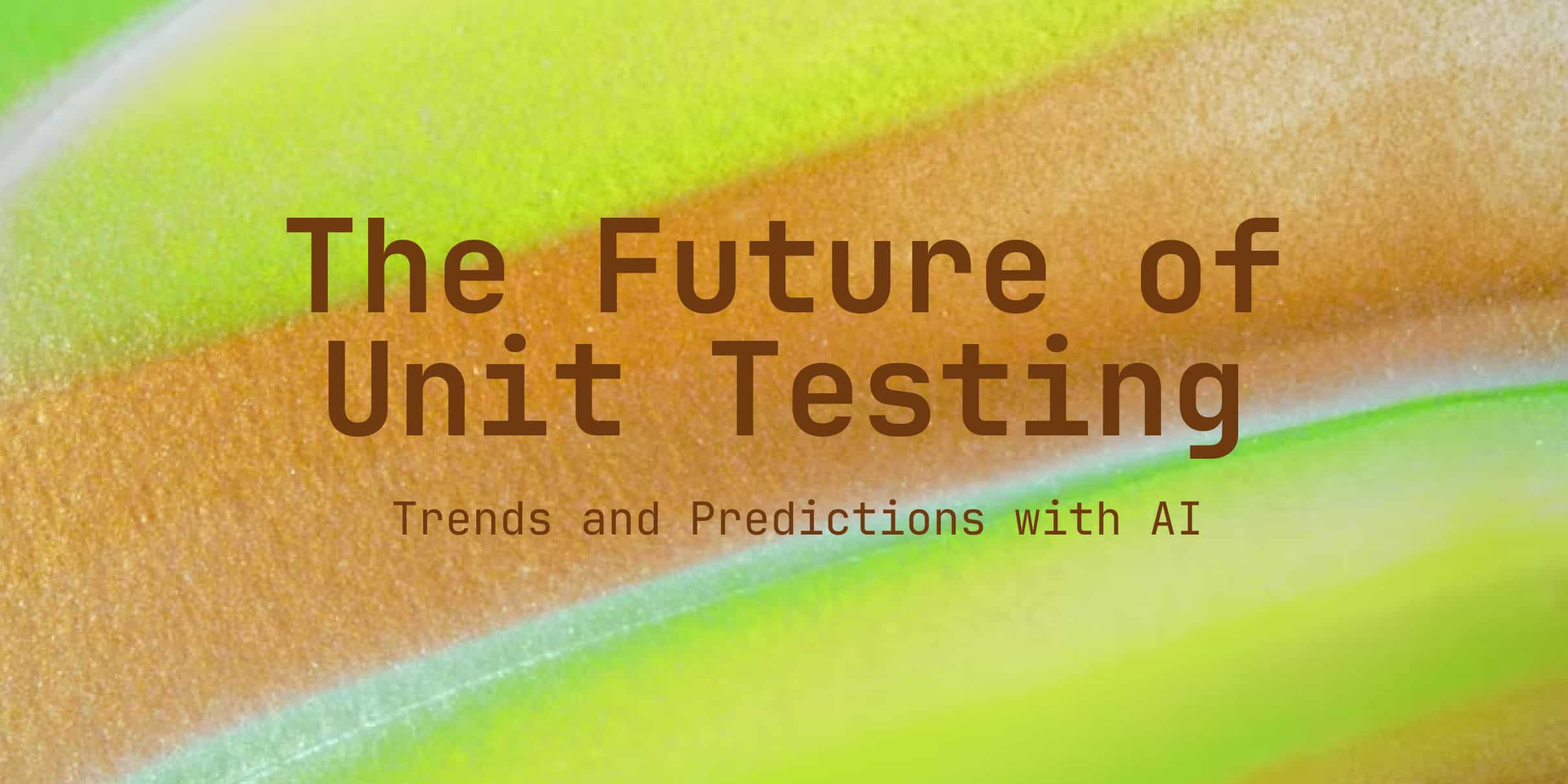 The Future of Unit Testing: Trends and Predictions with AI