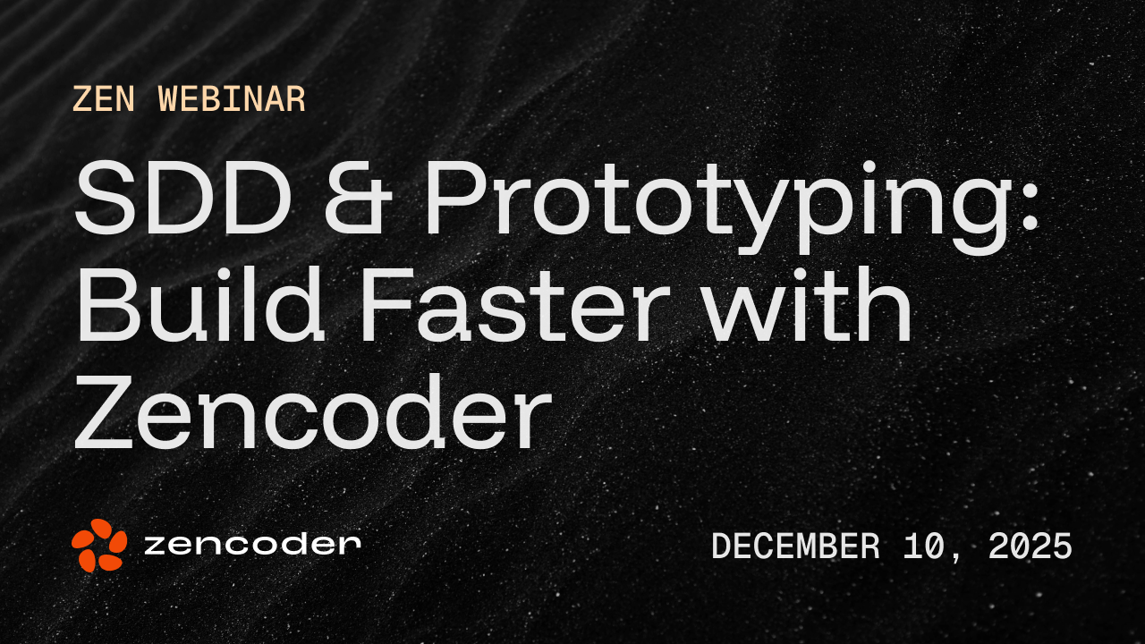 SDD for Product Managers: Building Smarter with Zencoder