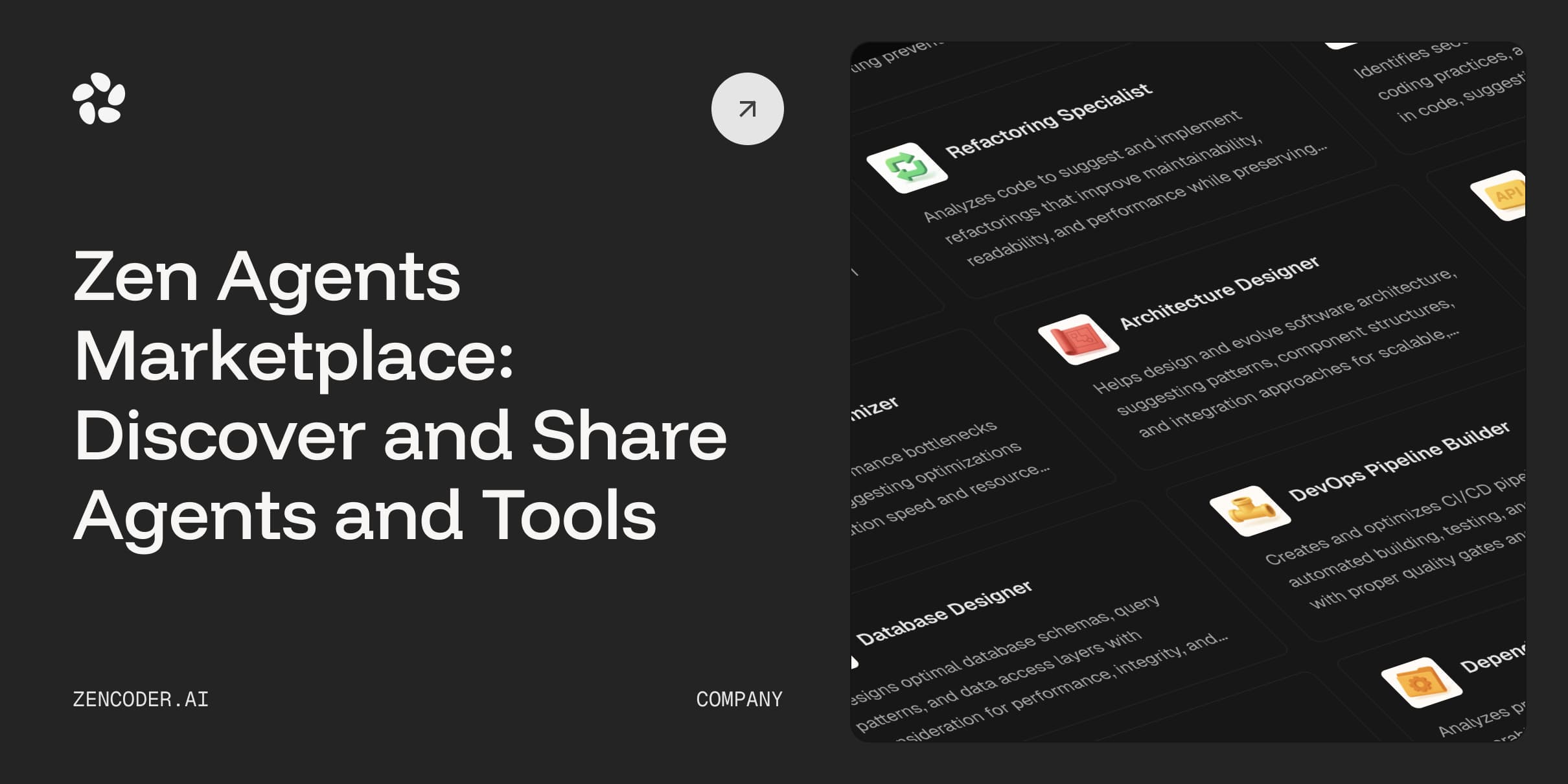 Zen Agents Marketplace: Discover and Share Agents and Tools