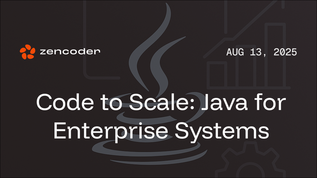Code to Scale: Java for Enterprise Systems