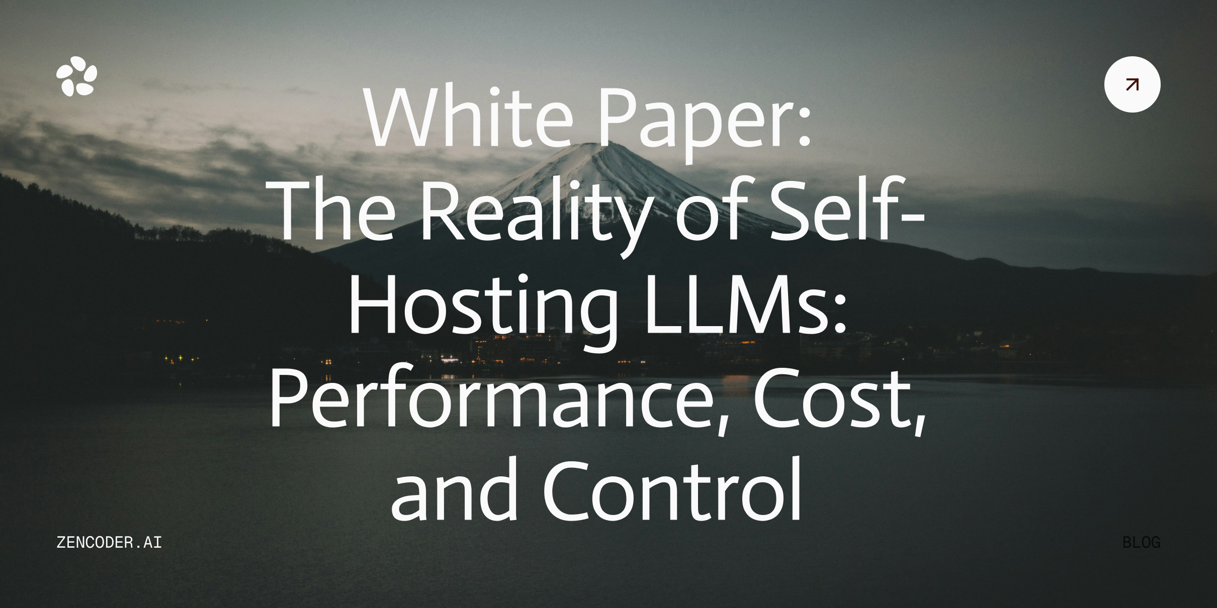 The Reality of Self-Hosting LLMs: Performance, Cost, and Control with GLM-4.5-FP8 - White paper